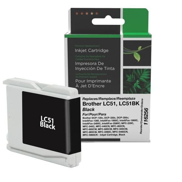 Clover Imaging Group Imaging Remanufactured Black Ink Cartridge 116256 - main